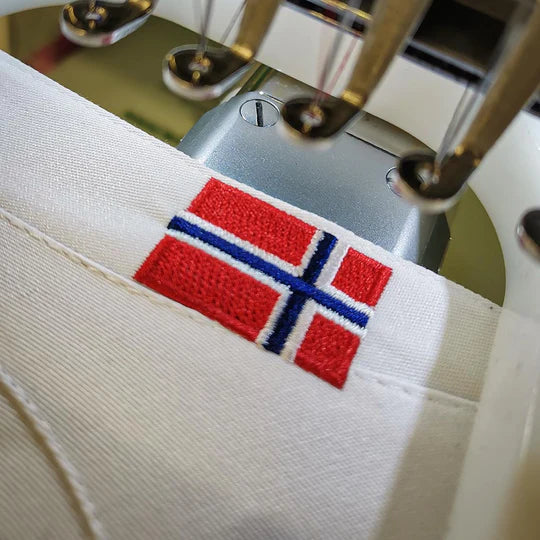 Flag embroidery